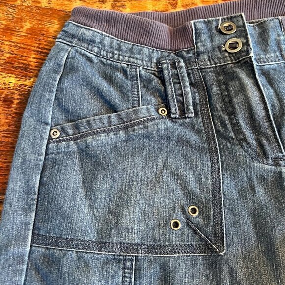 Chico’s Convertible Denim Pants Sz.XS 2 - Picture 5 of 9